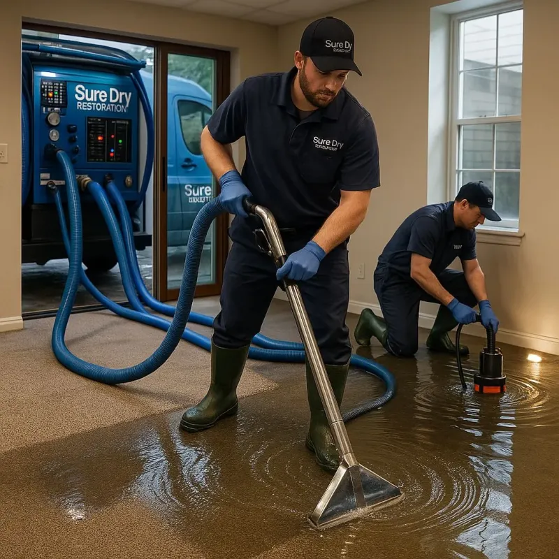 Water Extraction and Removal process in Stewart County, GA